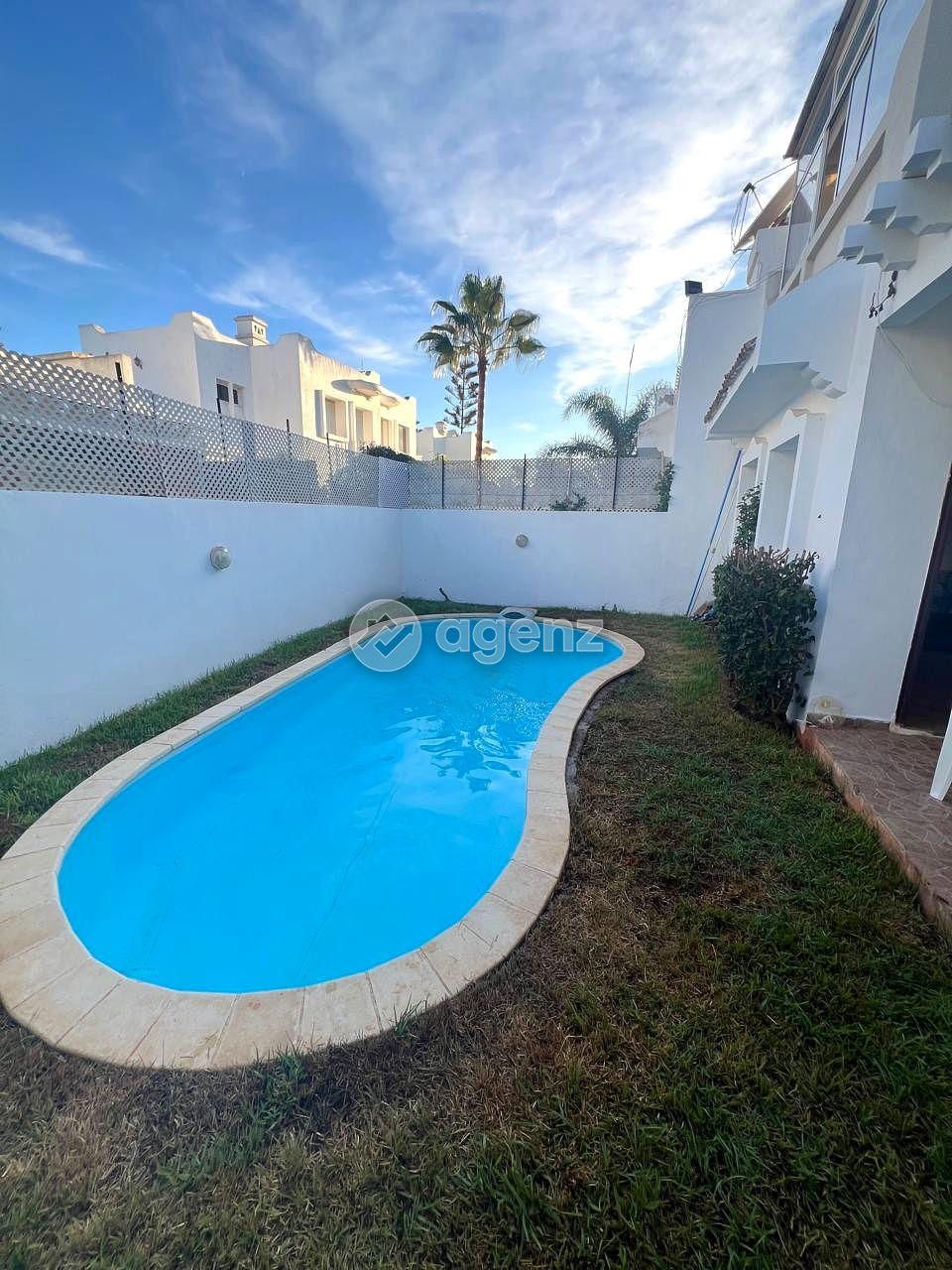 Villa avec piscine à louer à Tamaris