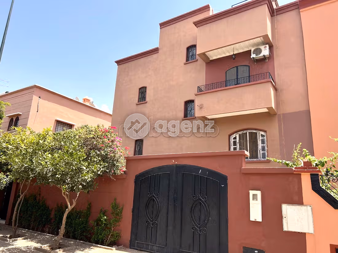 Vente villa 3 Appt route de casa 
Marrakech