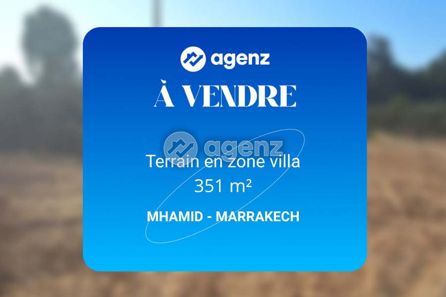 Terrain à vendre – Idéal pour construction de villa