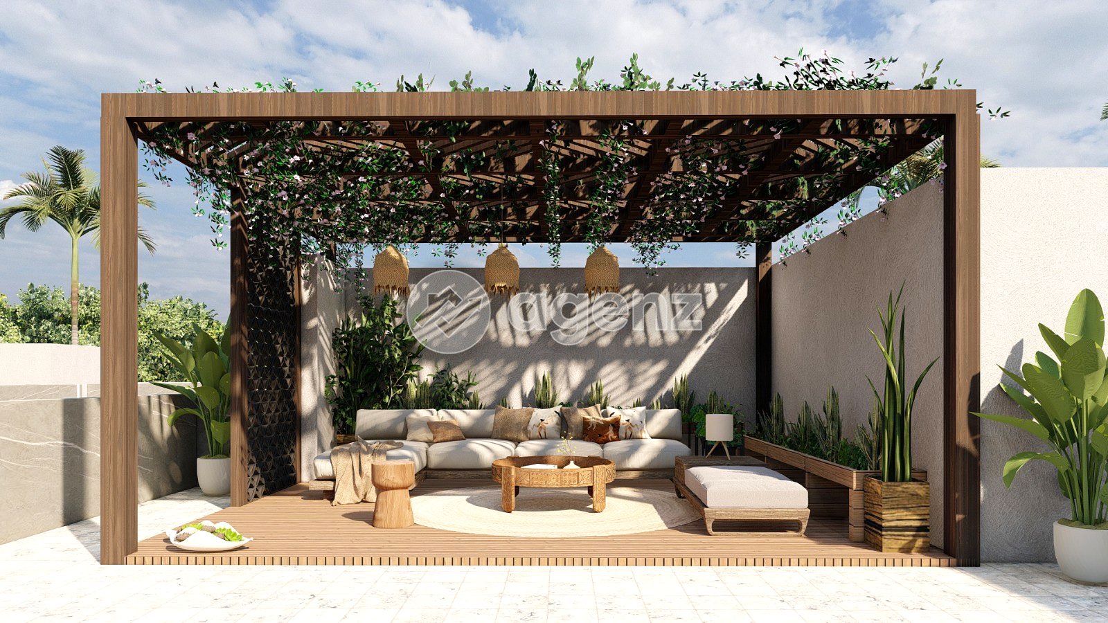 Moderne Villa de 4 chambres à vendre à Route d'Amizmiz — 4