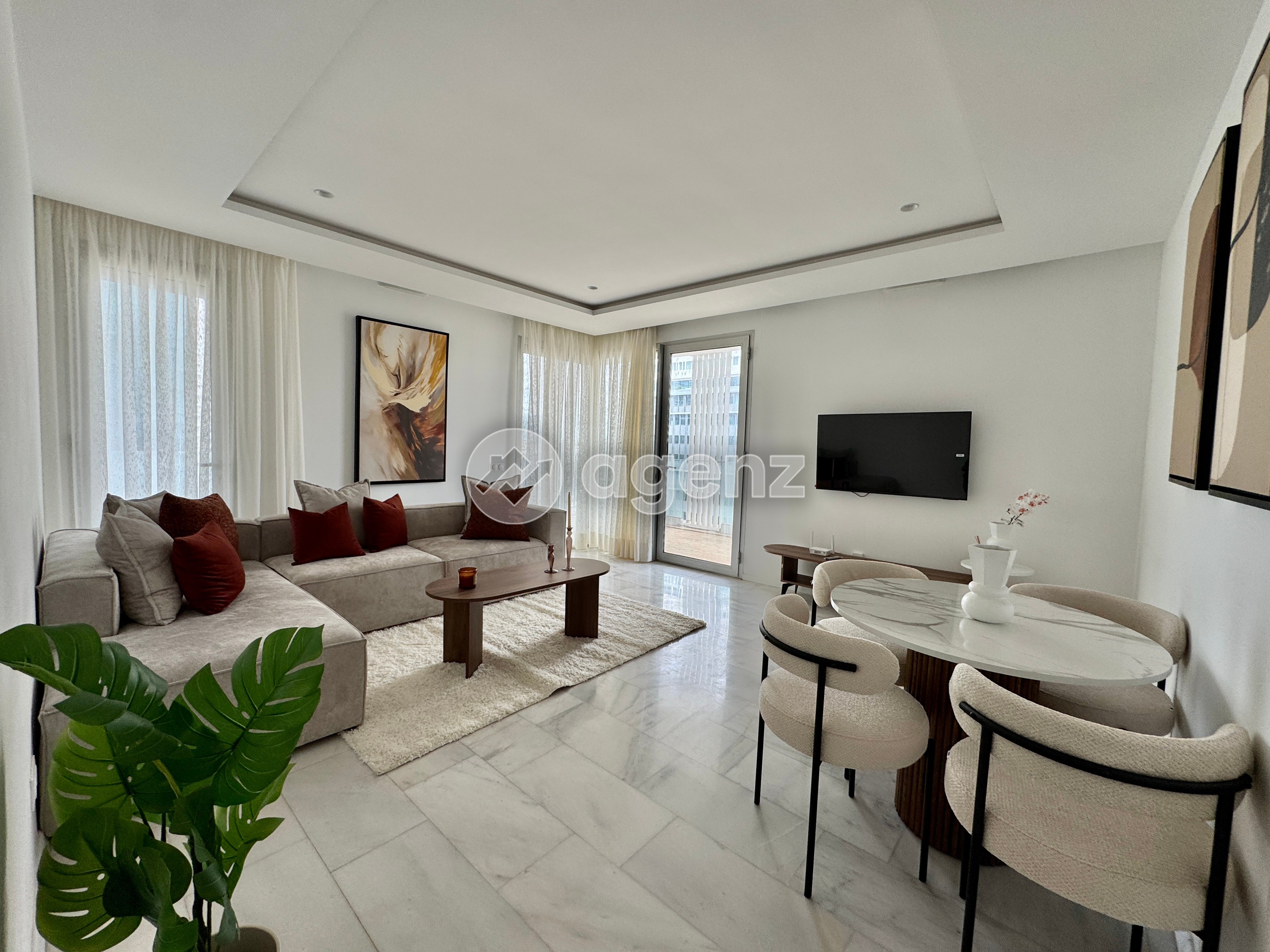 Superbe Appartement de 2 chambres à louer à Casablanca Finance City — 2