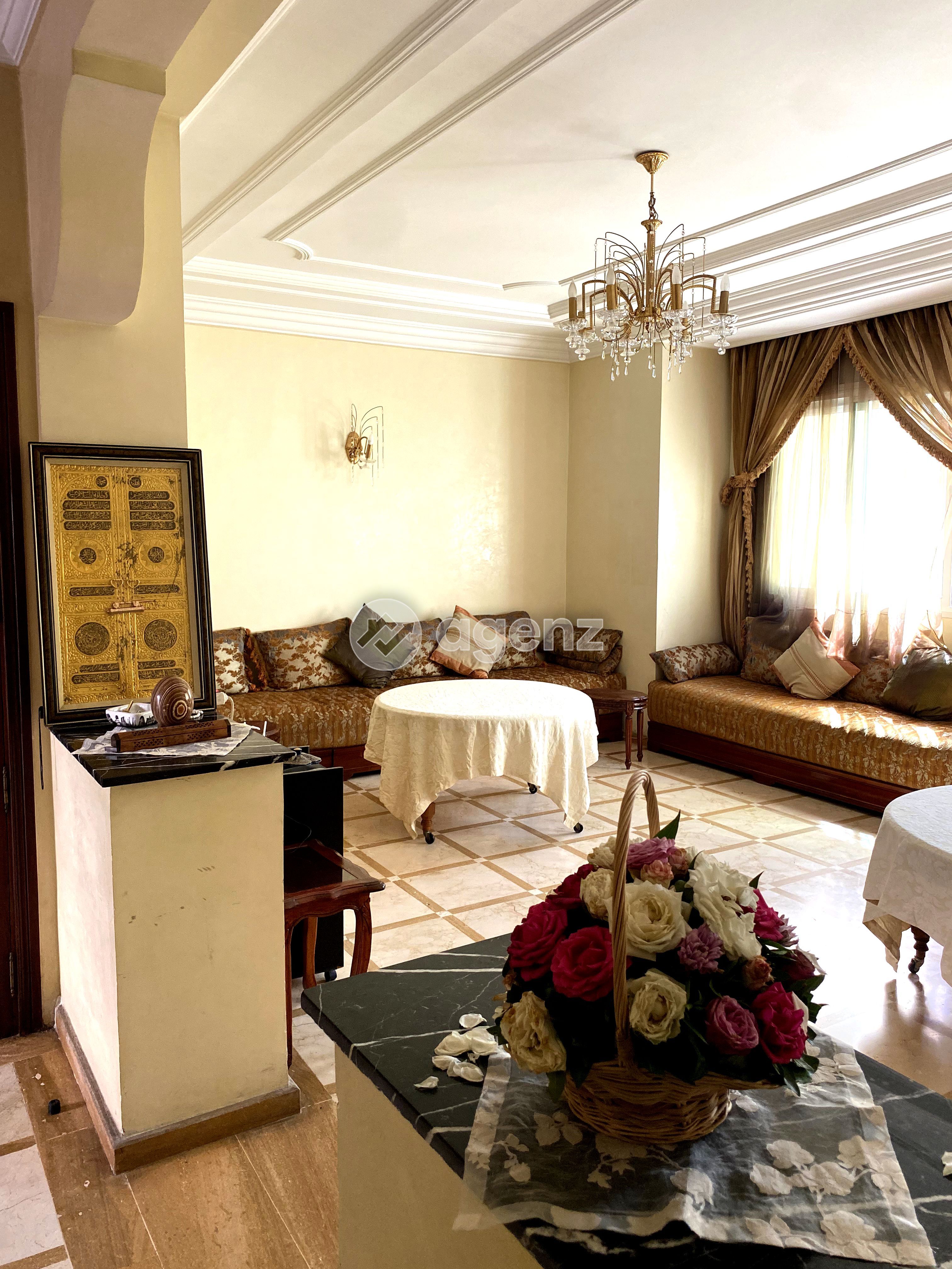 Duplex de 182 m² orienté Sud-Ouest – au coeur de Beauséjour, Casablanca