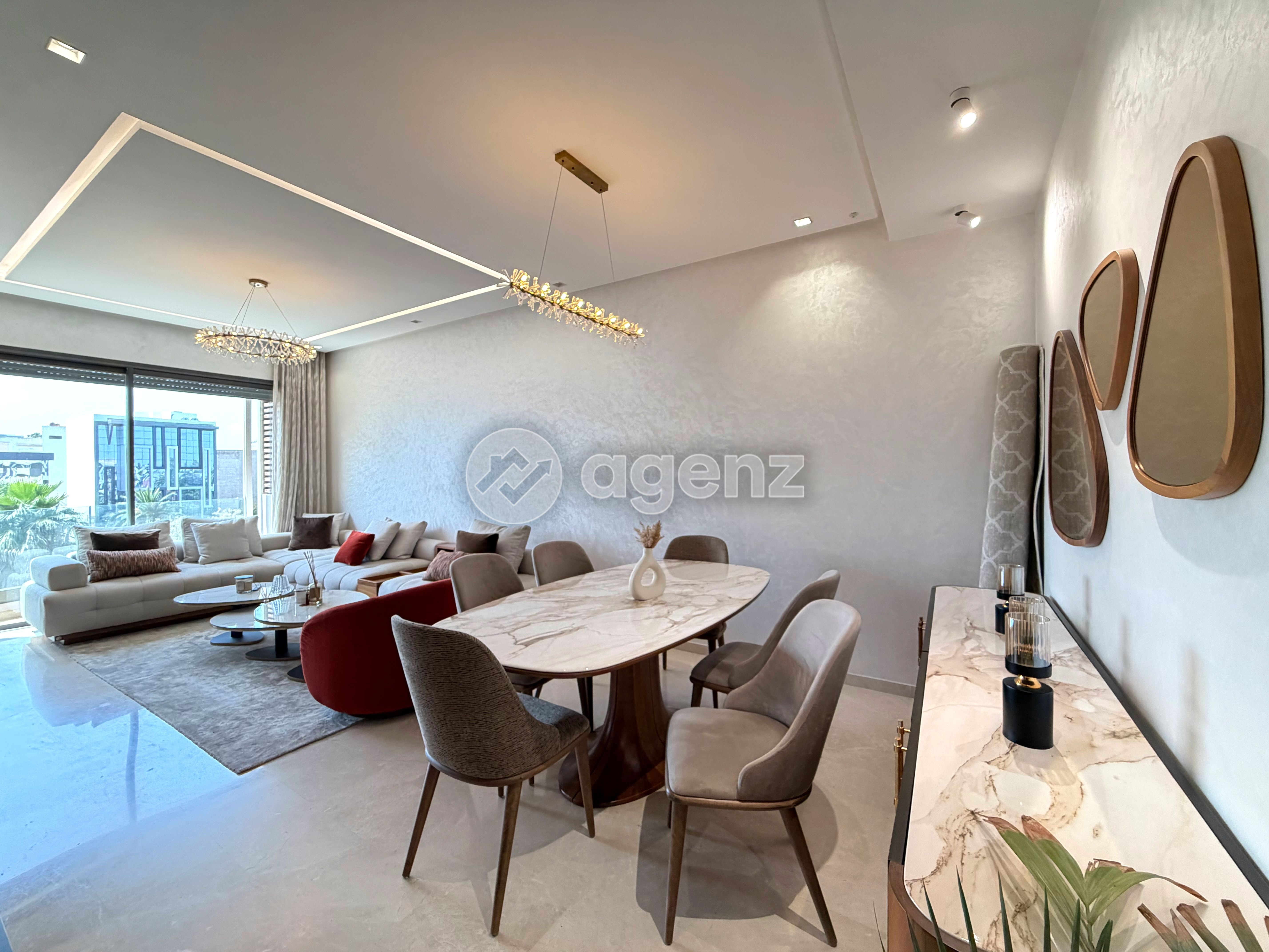 Appartement meublé de 2 chambres à louer à Oasis — 2
