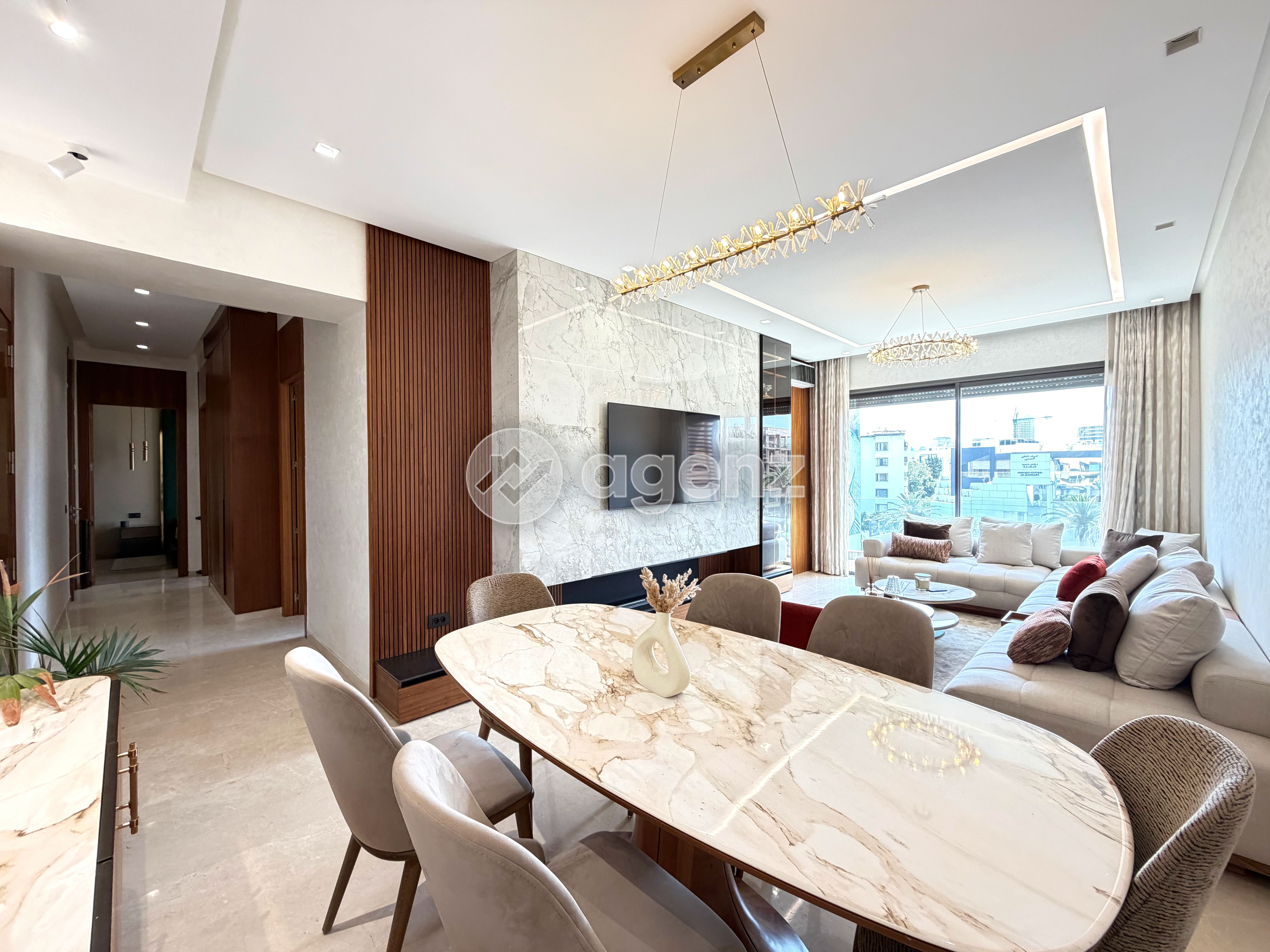 Appartement meublé de 2 chambres à louer à Oasis — 4