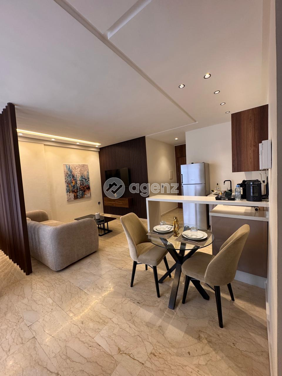 Moderne Appartement de 2 chambres à vendre à El Manar - El Hank