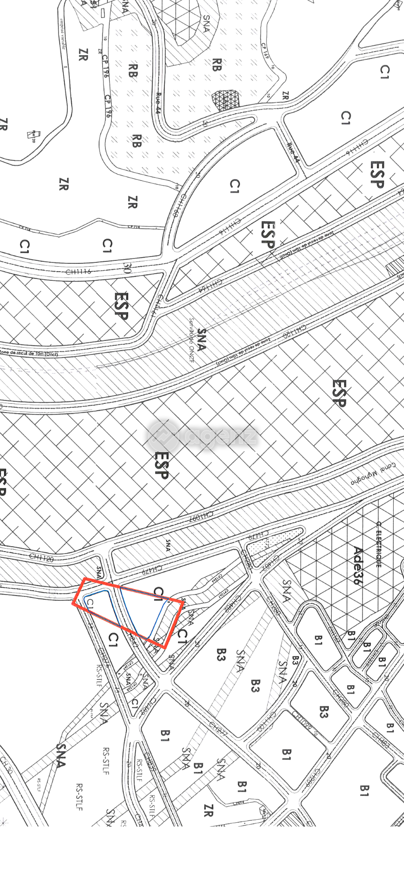 Opportunité foncière C1 – 10 407 m² – Tanger — 2