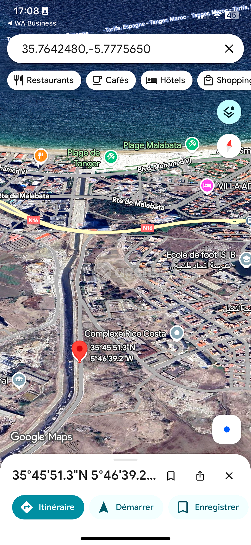 Opportunité foncière C1 – 10 407 m² – Tanger