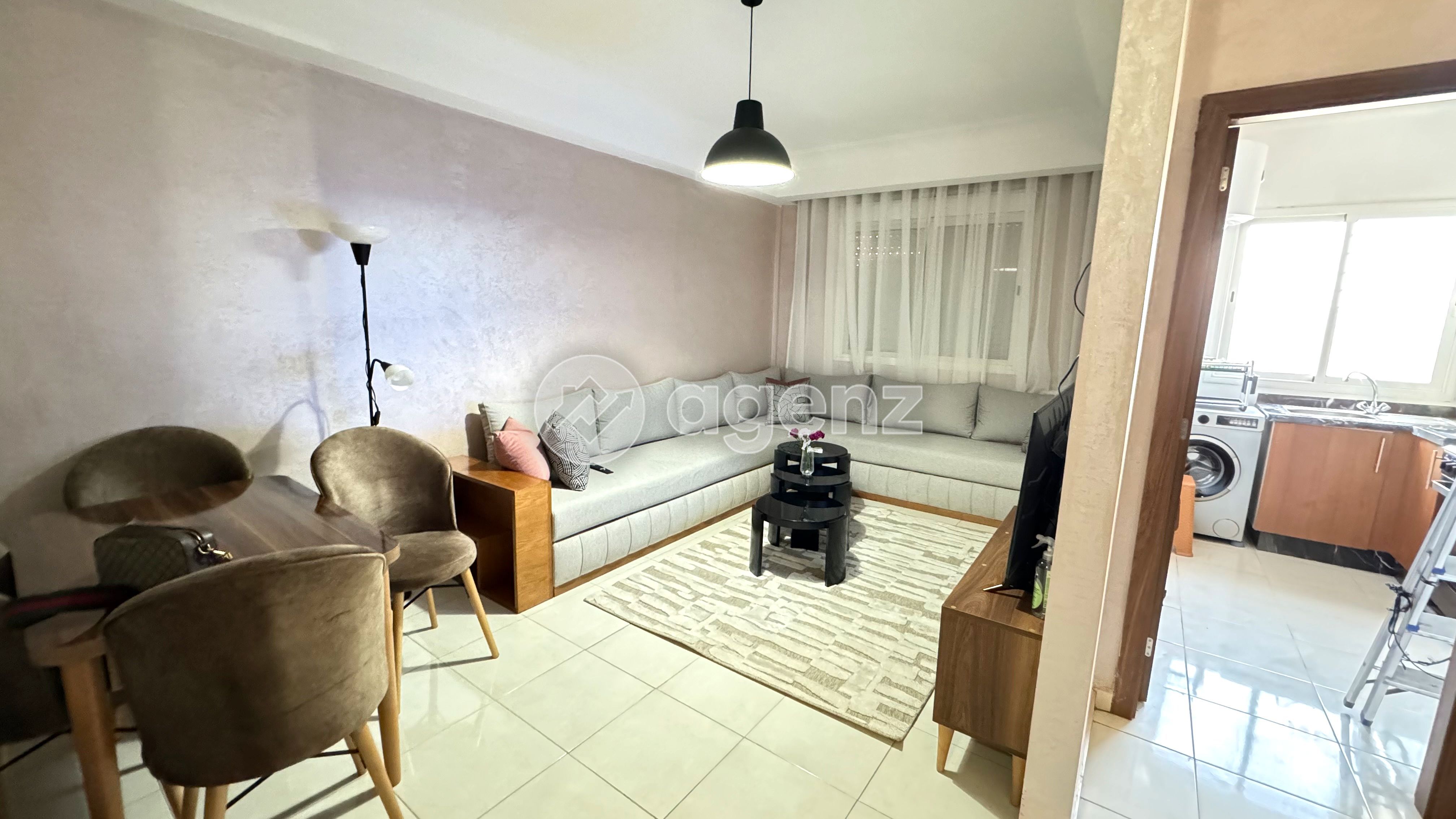 Splendide Appartement de 2 chambres à louer à Bouskoura