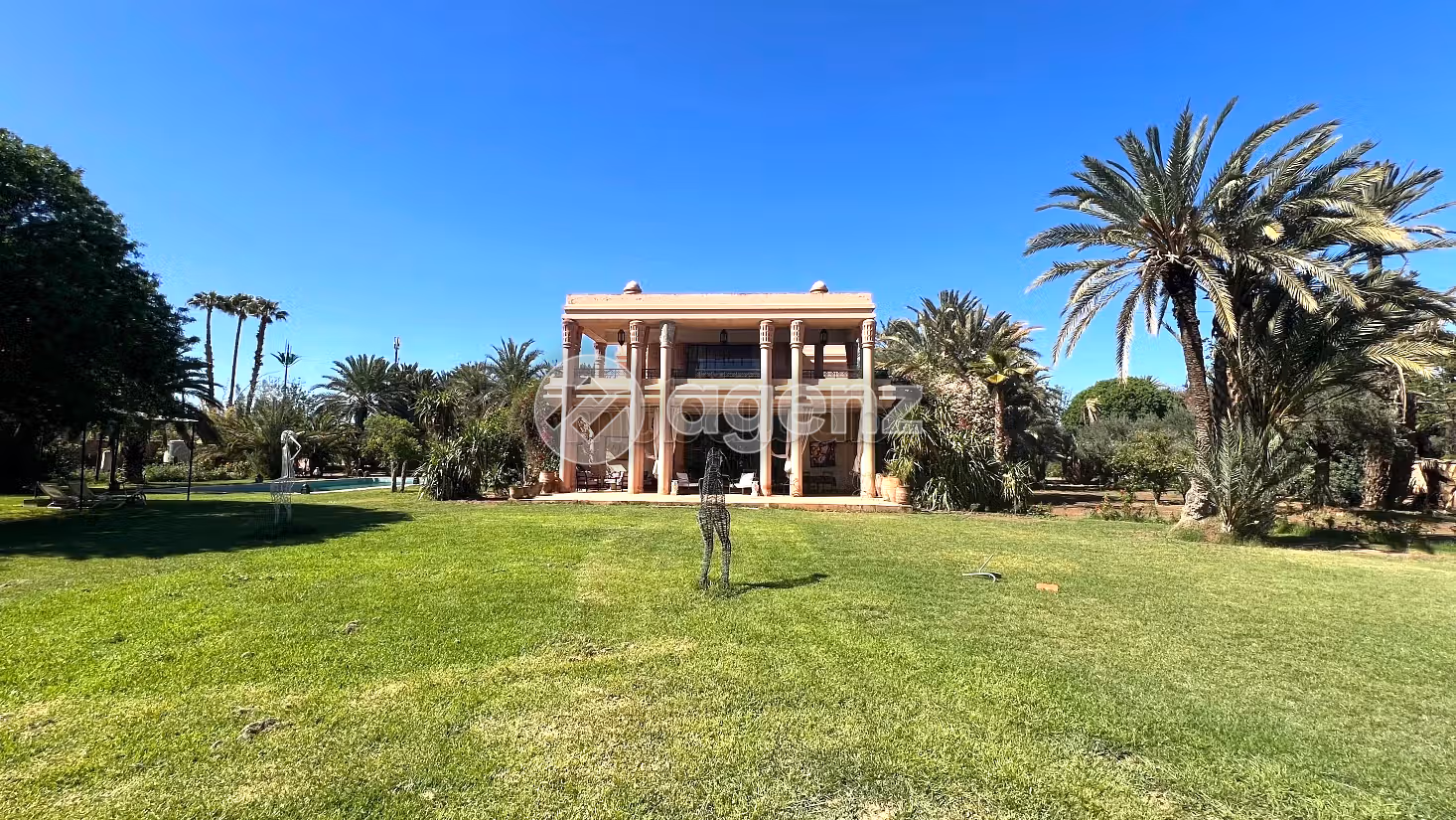 Loc longue durée propriété palmeraie Marrakech