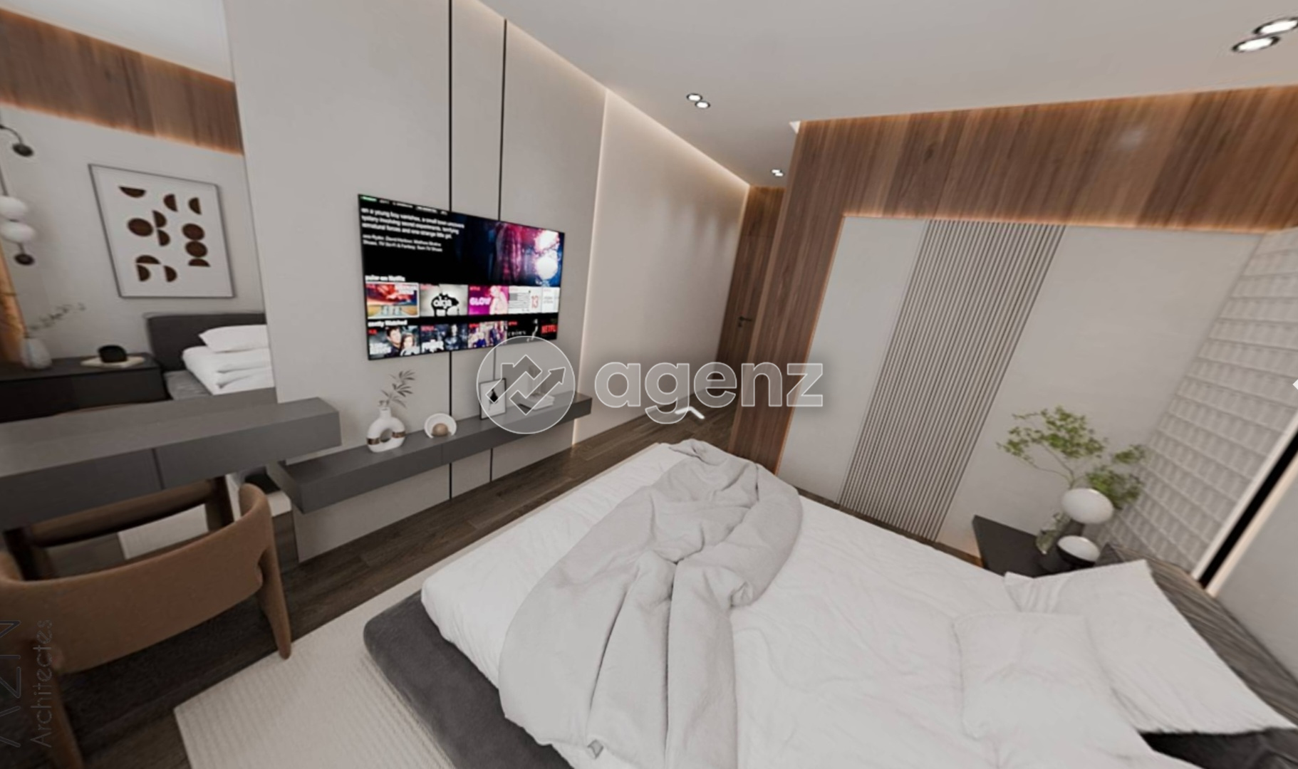 Charmant Appartement de 2 chambres  avec piscine à tanger