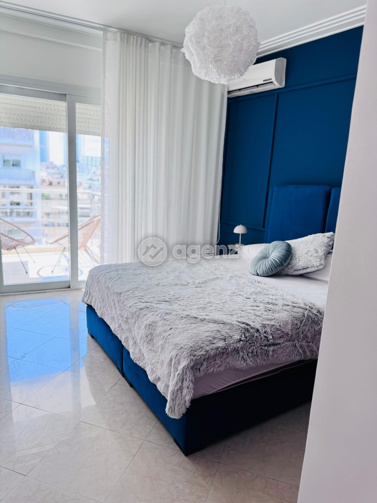Exceptionnel Appartement  meublé de 2 chambres à louer près de bd d’anfa  — 4