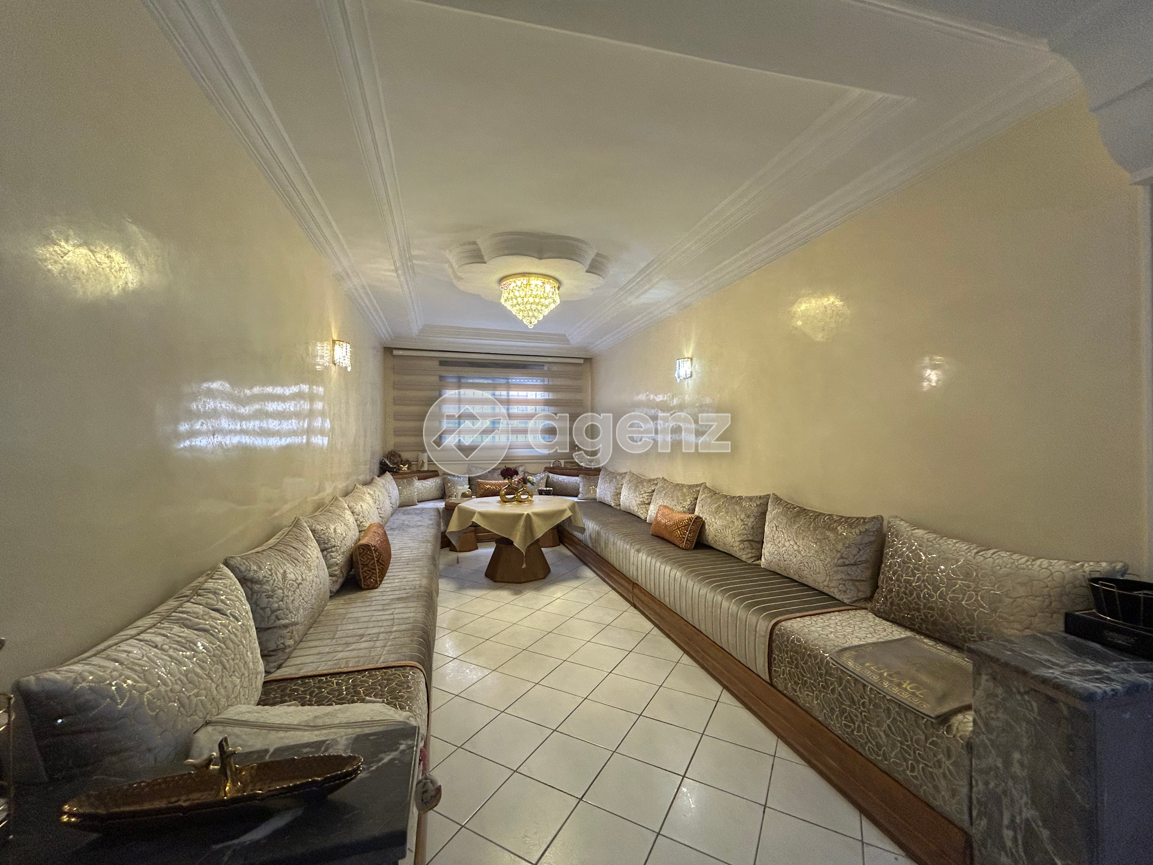 Magnifique Appartement de 2 chambres à vendre à Hay Chemaou salé près de toutes les commodité à Hay Chemaou, Salé | Agenz