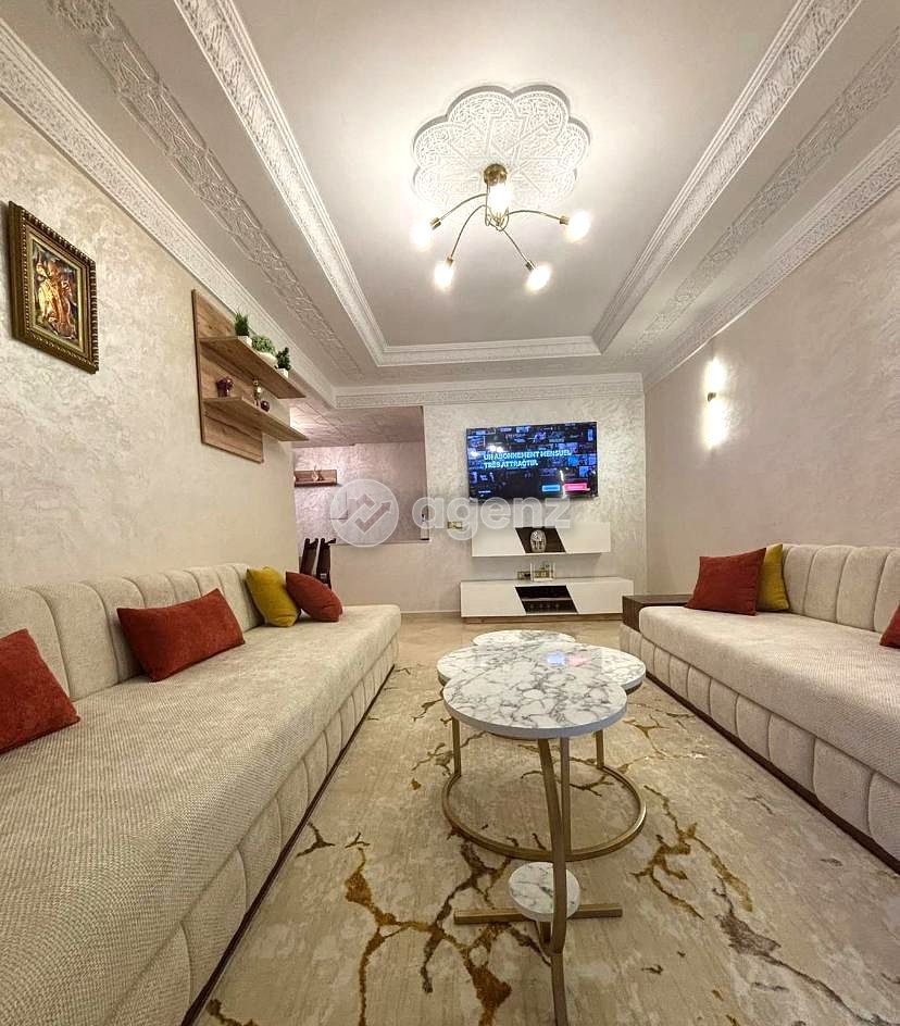 Moderne Appartement de 2 chambres à louer Route Rabat