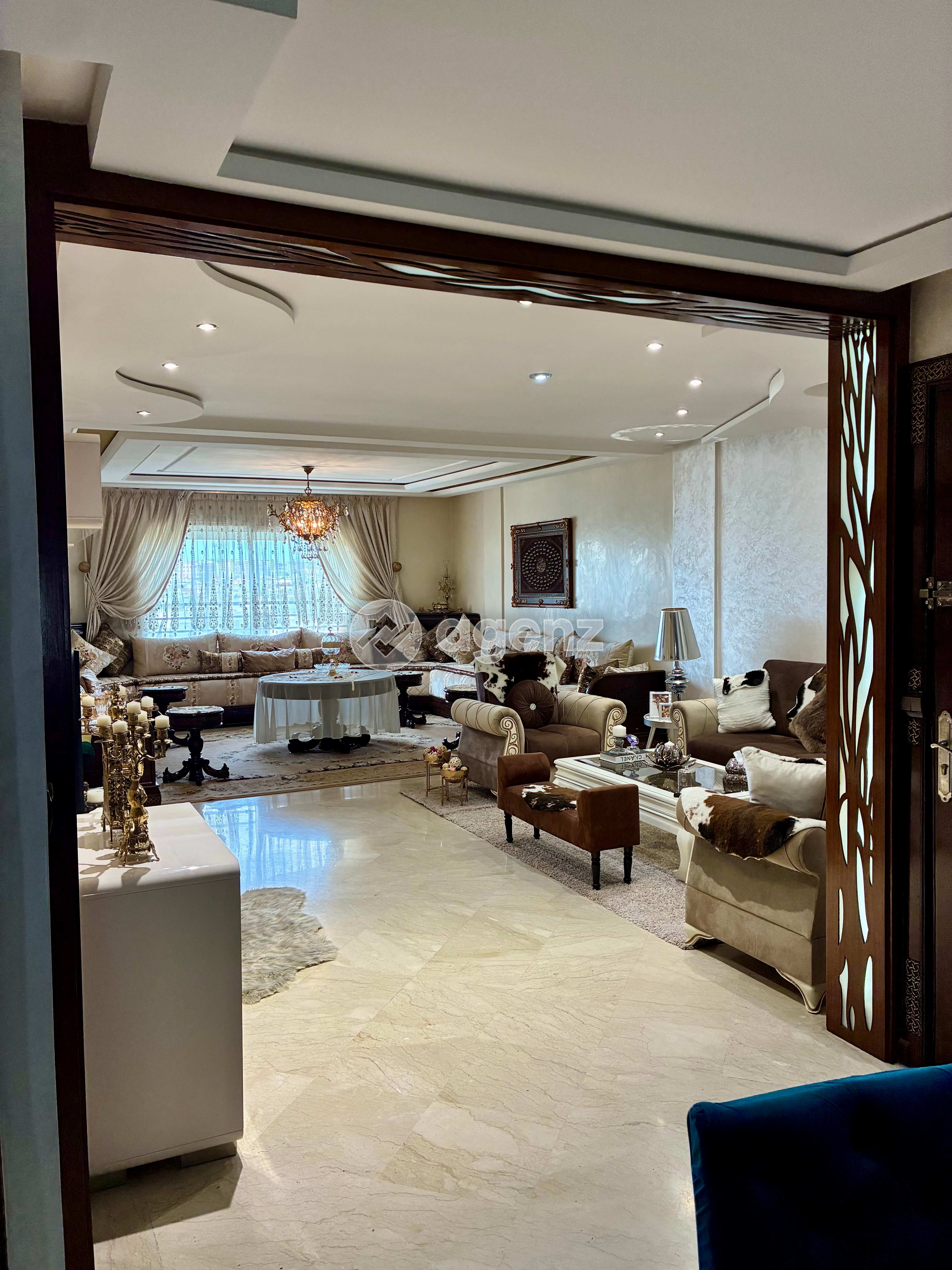 Magnifique appartement lumineux de 159 m² au Centre-ville de Kénitra. à Moutanabi, Kénitra | Agenz