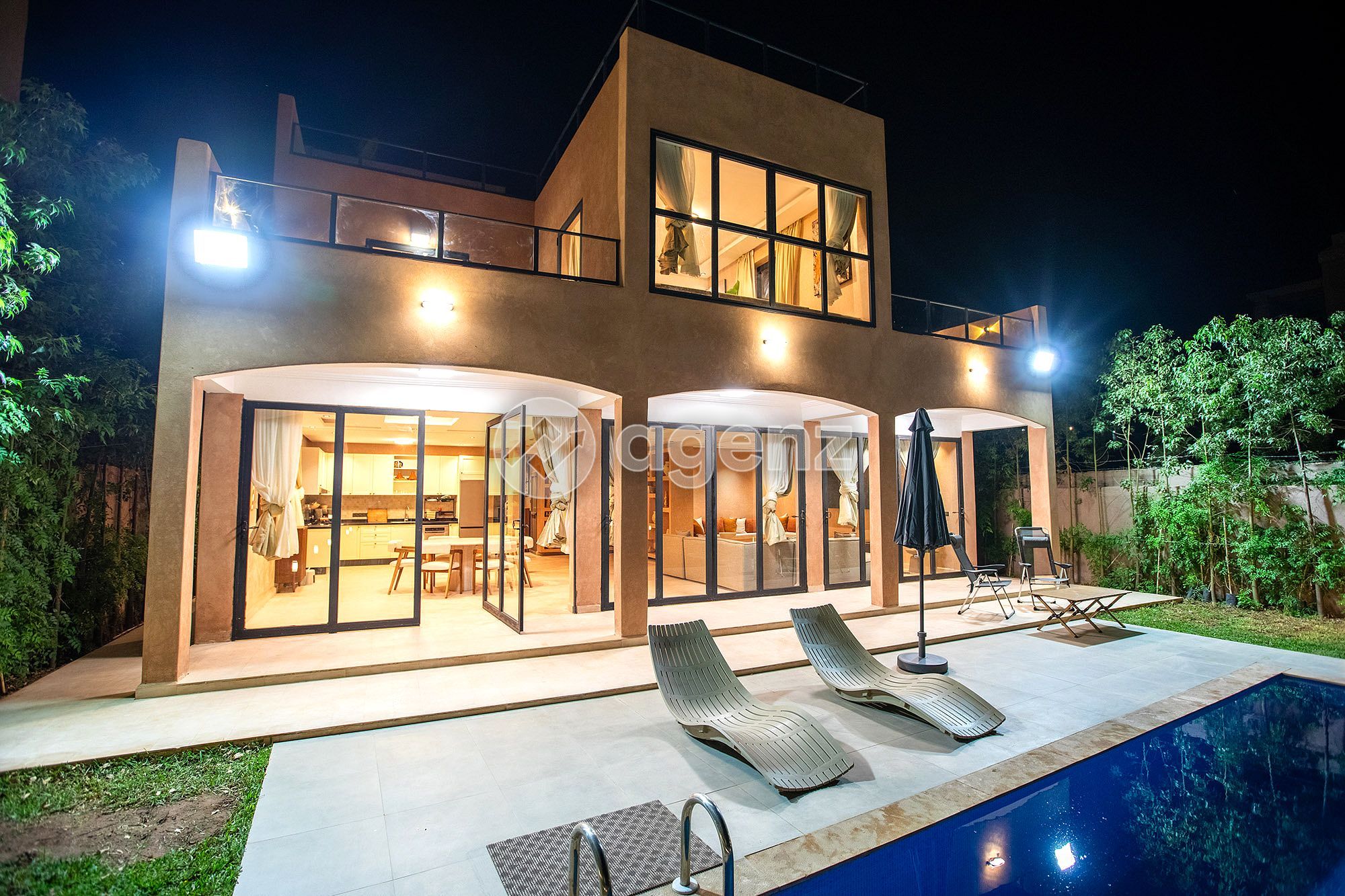 Villa contemporaine 500 m² avec rooftop et Piscine Route de L'ourika — 2
