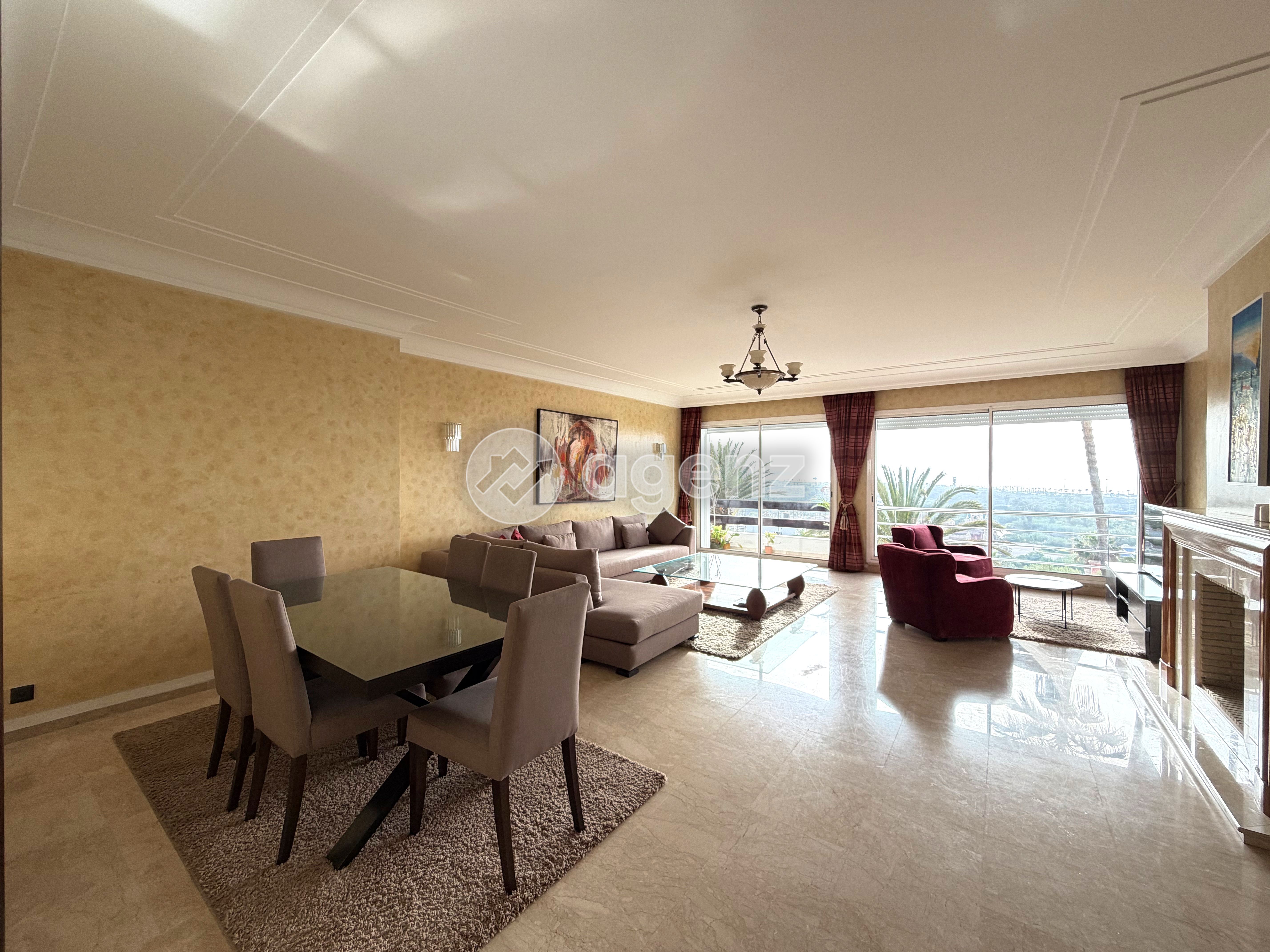 Appartement de 3 chambres meublé à louer à Ain Diab — 2