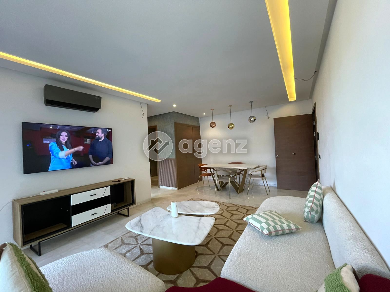 Moderne Appartement de 2 chambres à louer à Casablanca Finance City — 4
