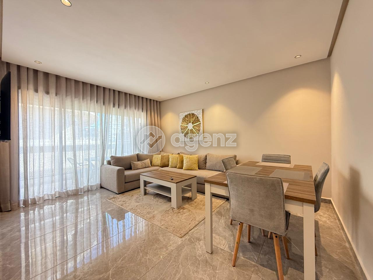Superbe Appartement de 2 chambres à louer à Casablanca Finance City — 2