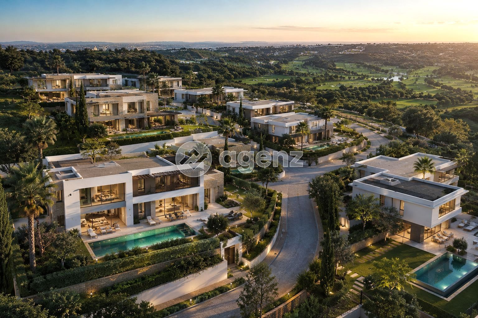 À Vendre – Lotissement de Villas avec Vue Panoramique sur la Vallée, El Menzeh