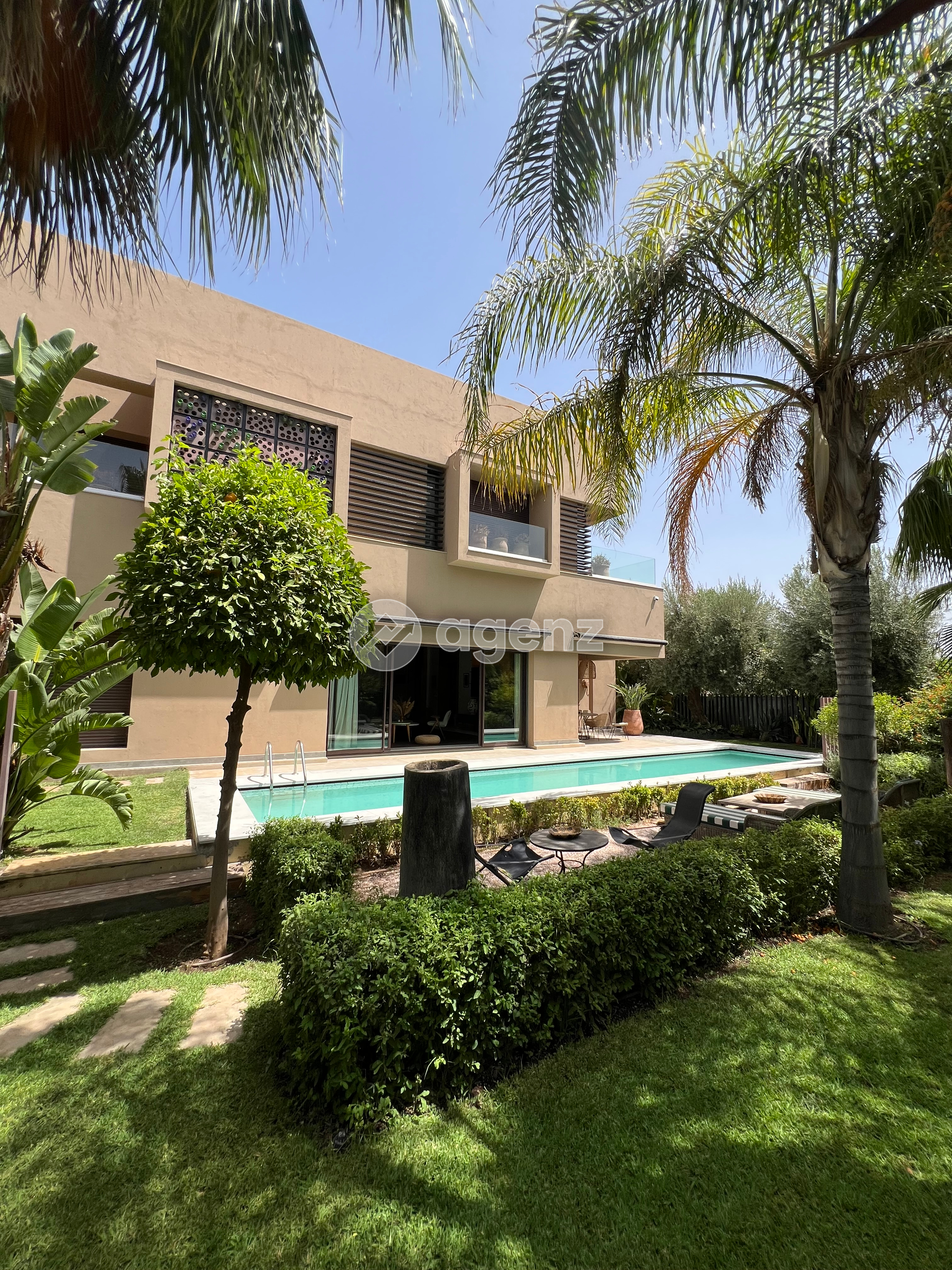 Villa luxueuse meublée à louer Amelkis 1
