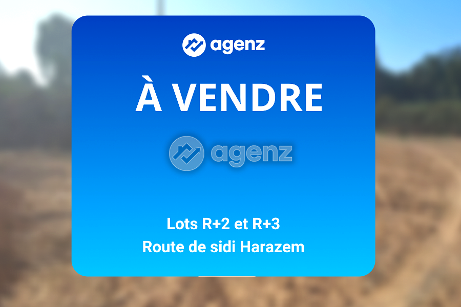 Terrain R+3 à vendre