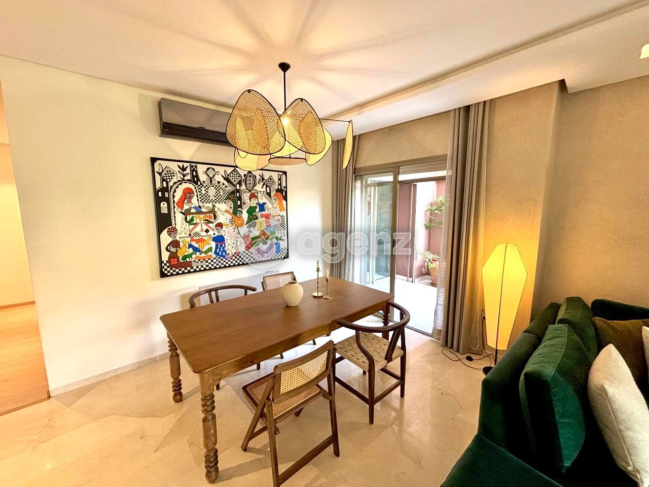 Sublime Rez de Jardin 3 Chambres Meublé à Prestigia Agate
 — 2