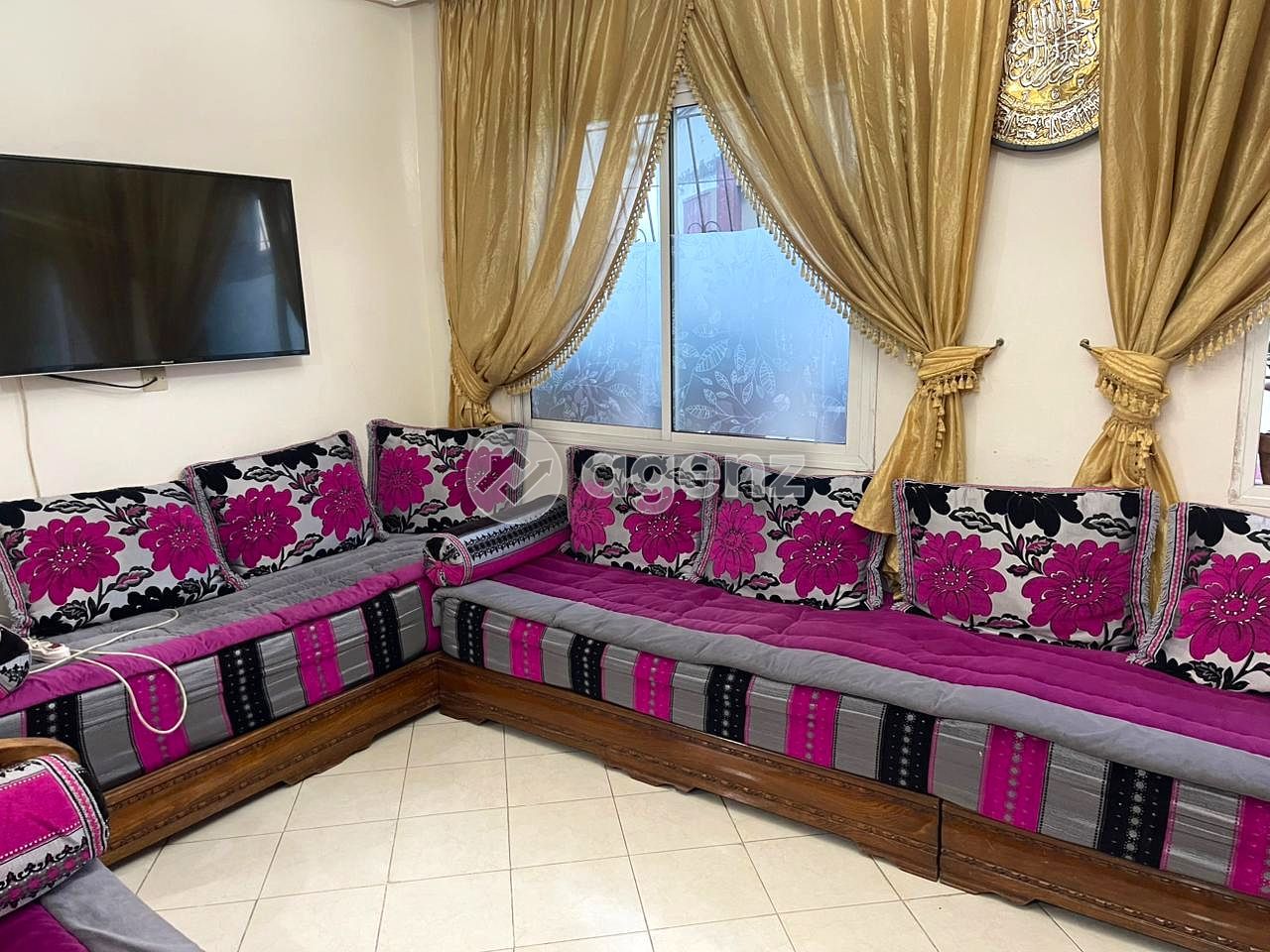  Appartement de 2 chambres à vendre à Derb Korea (Ain chok) 3ème étage ensolleilé (immeuble calme)