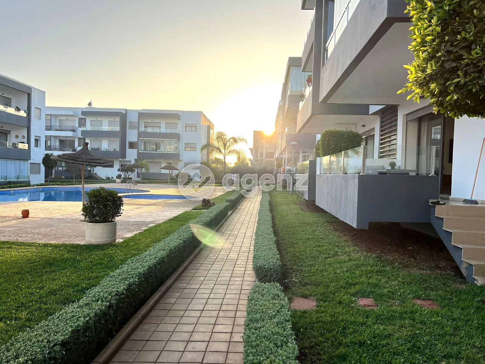 Appartement a deux façades a Dar Bouazza