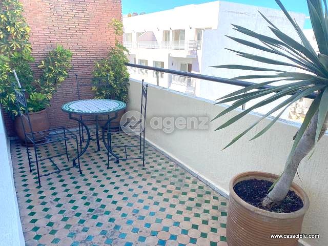 Joli appartement meublé avec terrasse à Racine — 2