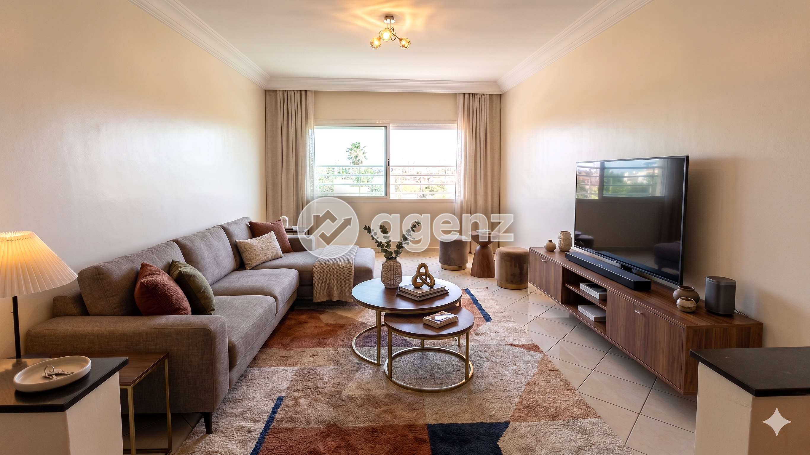 Magnifique Appartement de 2 chambres à vendre à Bab Mansour