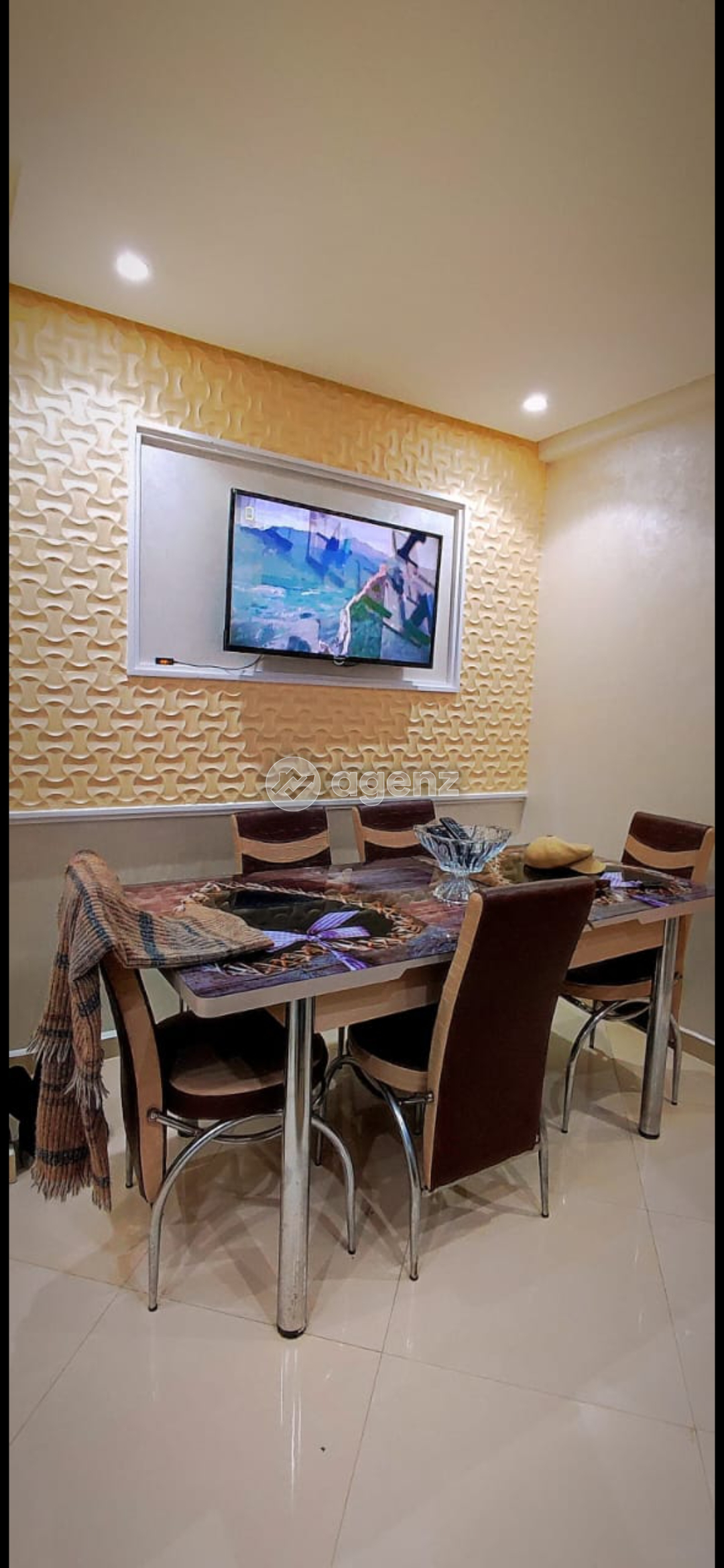 Un bel appartement meublé à louer à Dar Bouazza, à 5 minutes de la mer