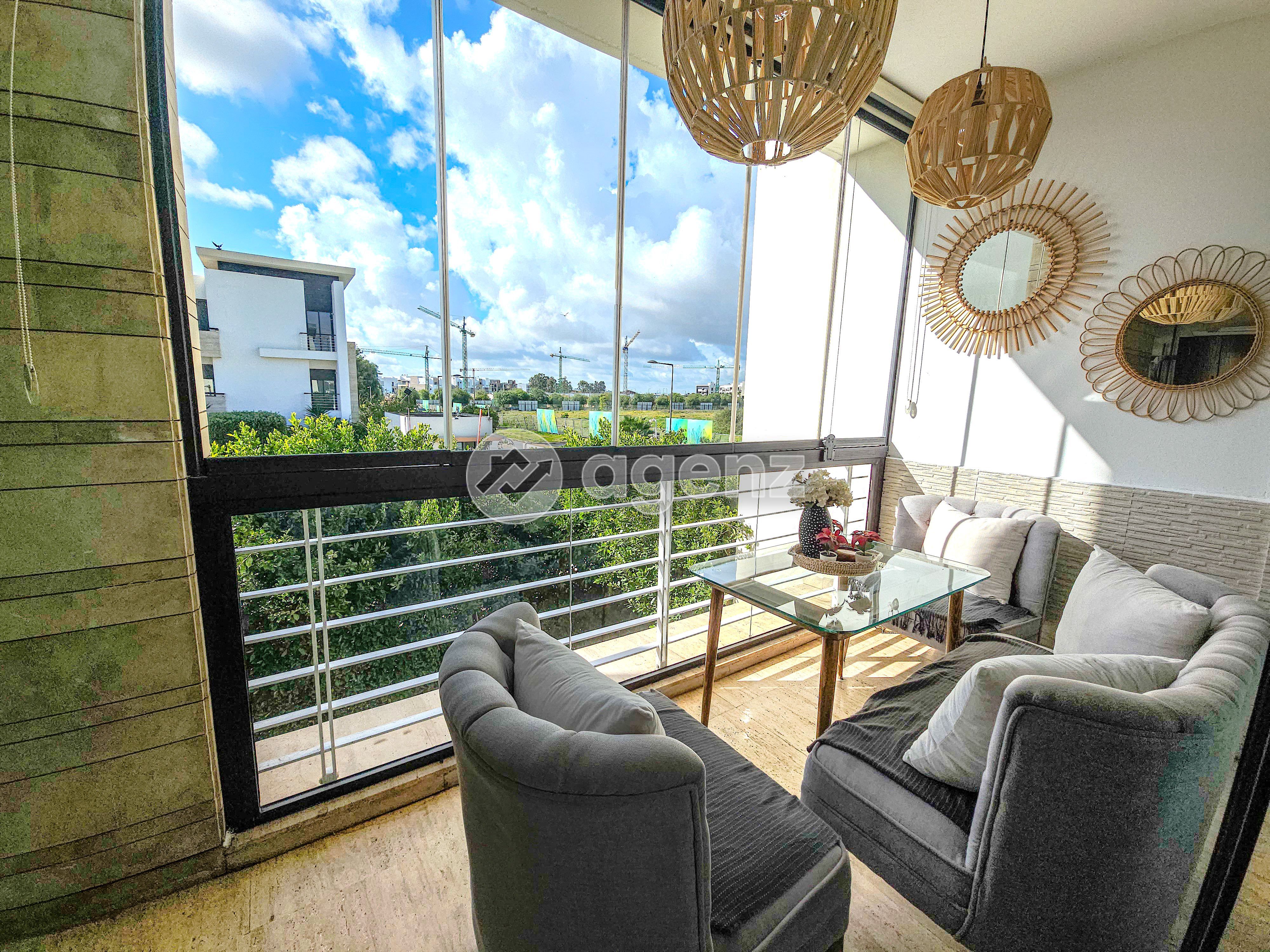 Appartement meublé à louer Ville Verte – Bouskoura — 5