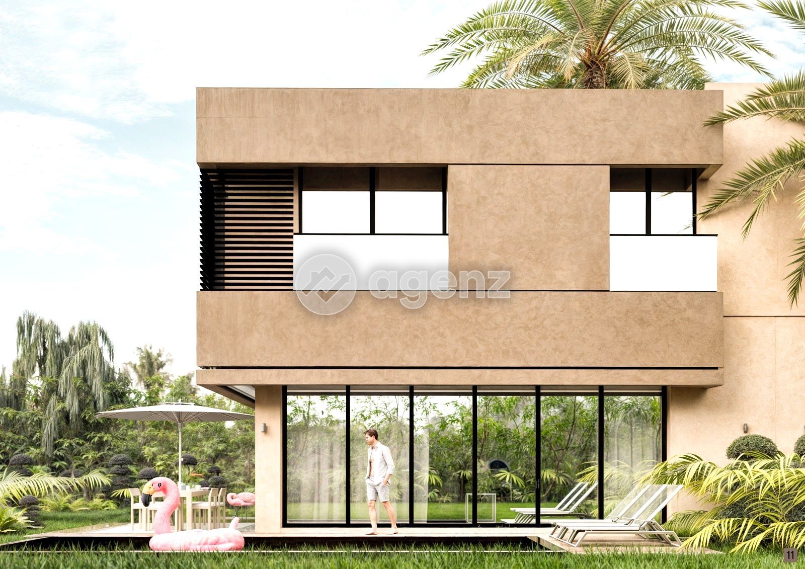 Villa de 240m2 à moins de 15min du centre de Marrakech