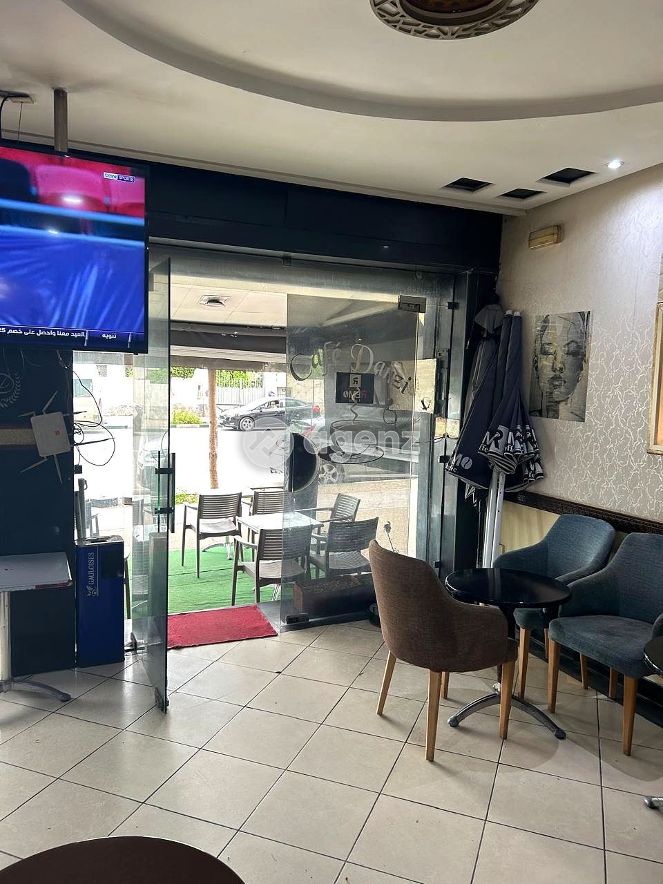 🔥 Café équipé à vendre à Kénitra – Centre-ville | Mur + Fond | Autorisation cigarettes — 4