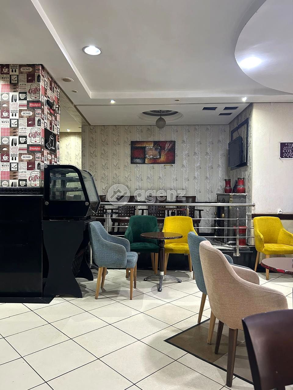 🔥 Café équipé à vendre à Kénitra – Centre-ville | Mur + Fond | Autorisation cigarettes — 5