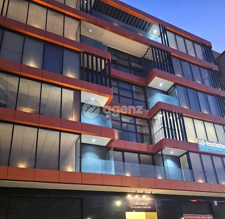 Un bureau authentique à louer dans le quartier d'hiver.