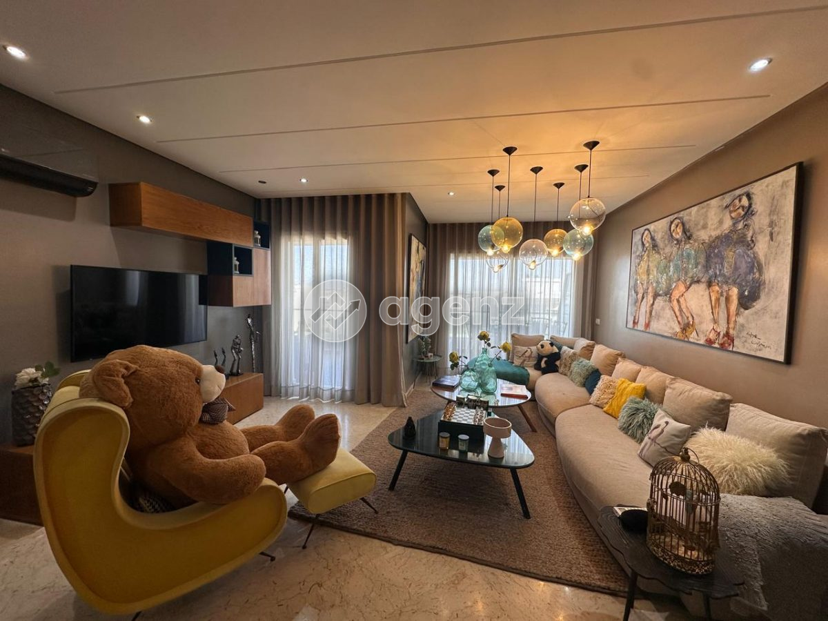 Studio meublé - Vue sur piscine à Tamaris, Dar Bouazza | Agenz