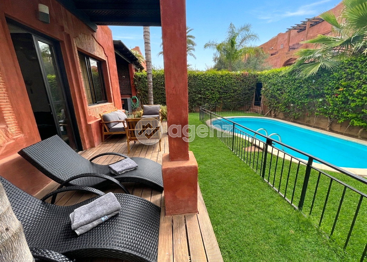 Villa de Charme 3 Chambres à Vendre en Résidence Sécurisée – Route de Casa