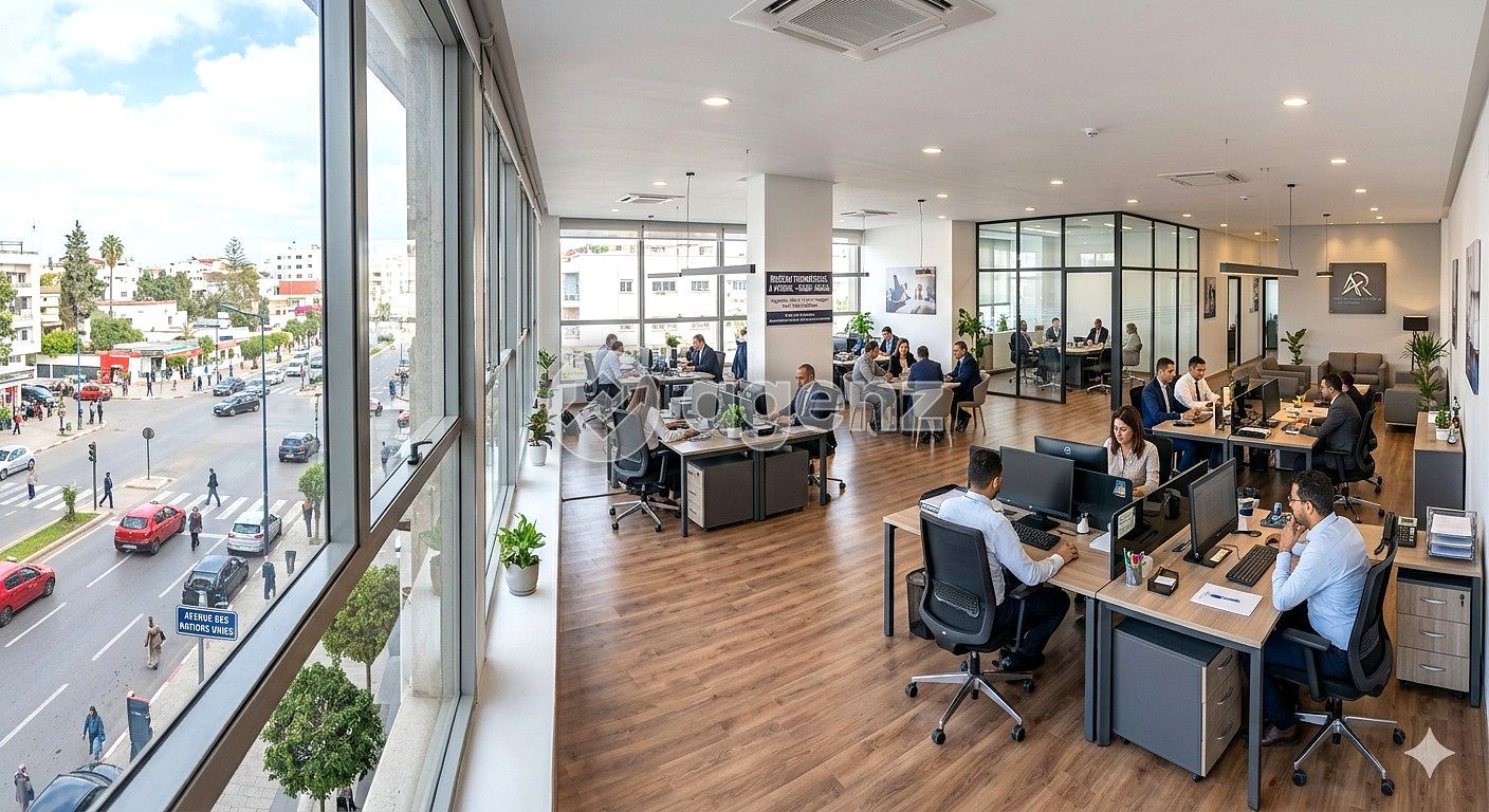  Bureau commercial à vendre à Agdal-Rabat