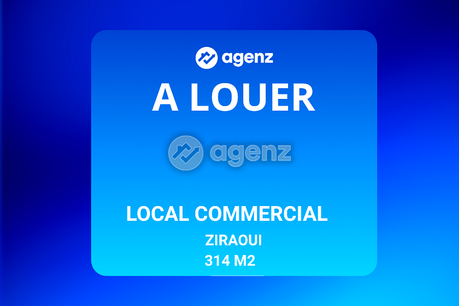 CRÉEZ VOTRE COMMERCE SUR MESURE – LOCAL 314 M² À LOUER