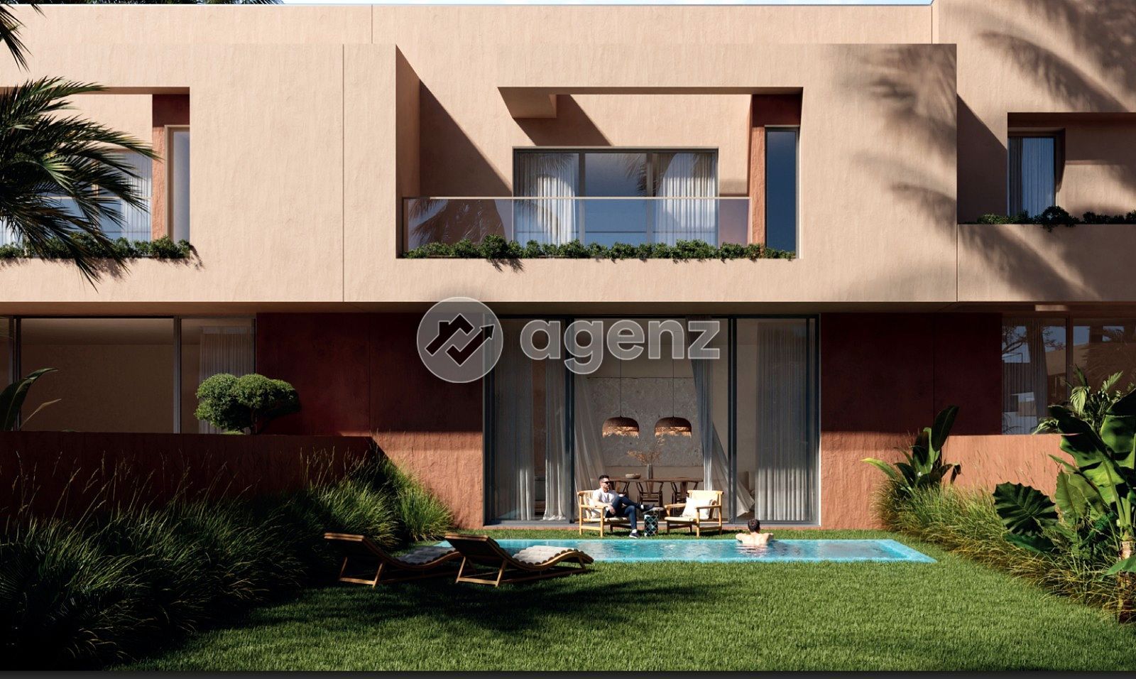 Villas modernes authentiques à vendre – Route de l’Ourika Marrakech