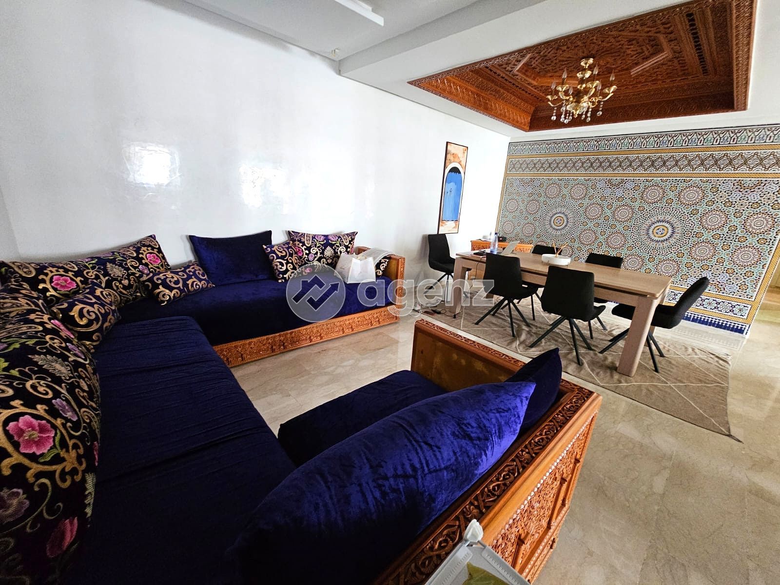 Élégant Appartement de 2 chambres à louer à Hay Riad — 5