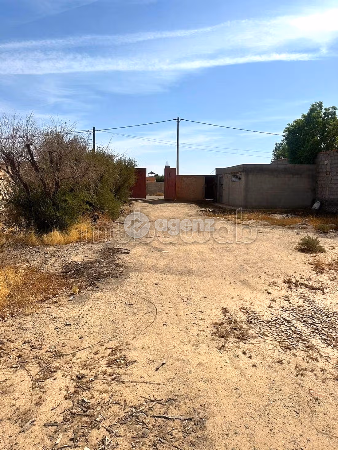 Vente terrain 3200 m2 rte de Ouarzazate 
MARRAKECH — 3