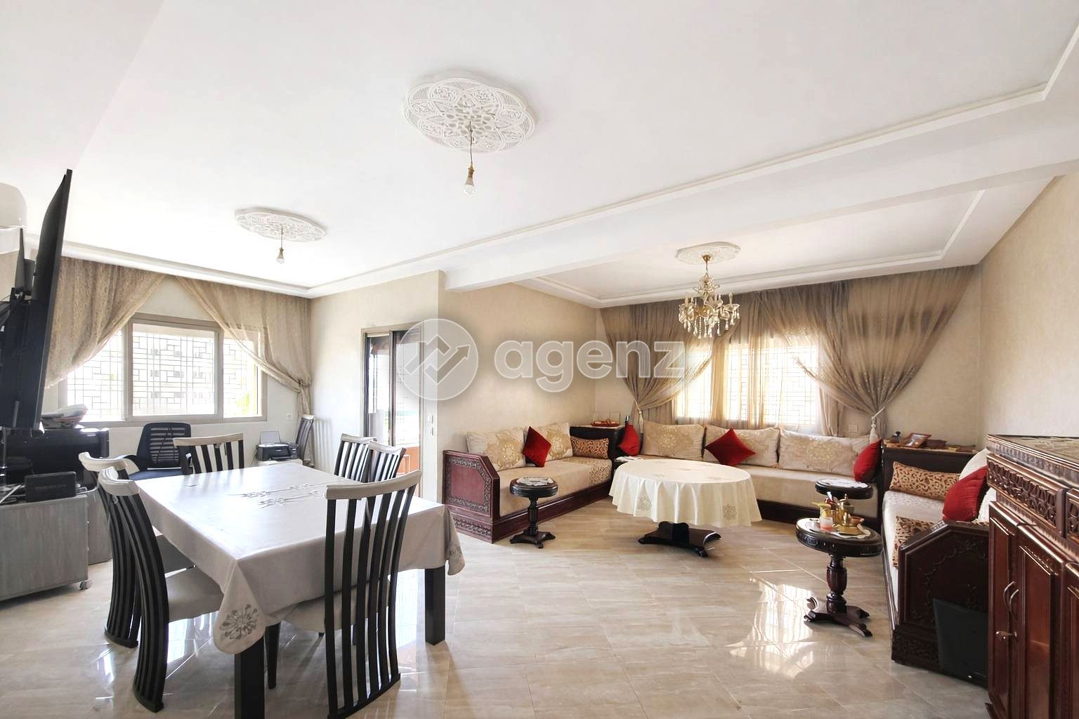 Appartement T3 98 m² dans une résidence sécurisée avec piscine  — 5