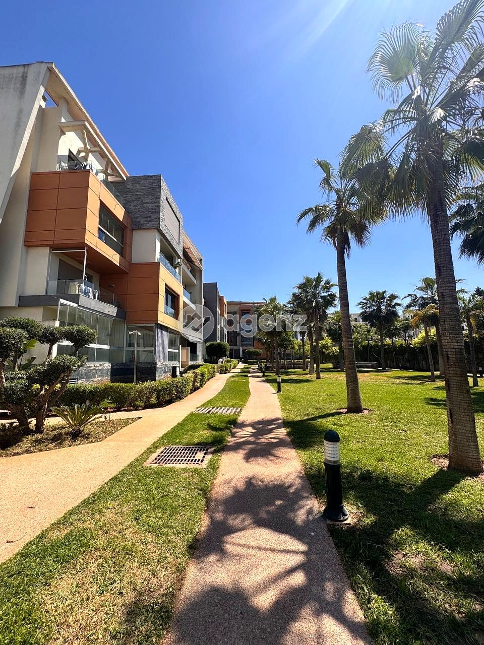 Magnifique Appartement de 3 chambres à louer à Californie - Vue sur jardin - résidence sécurisée 