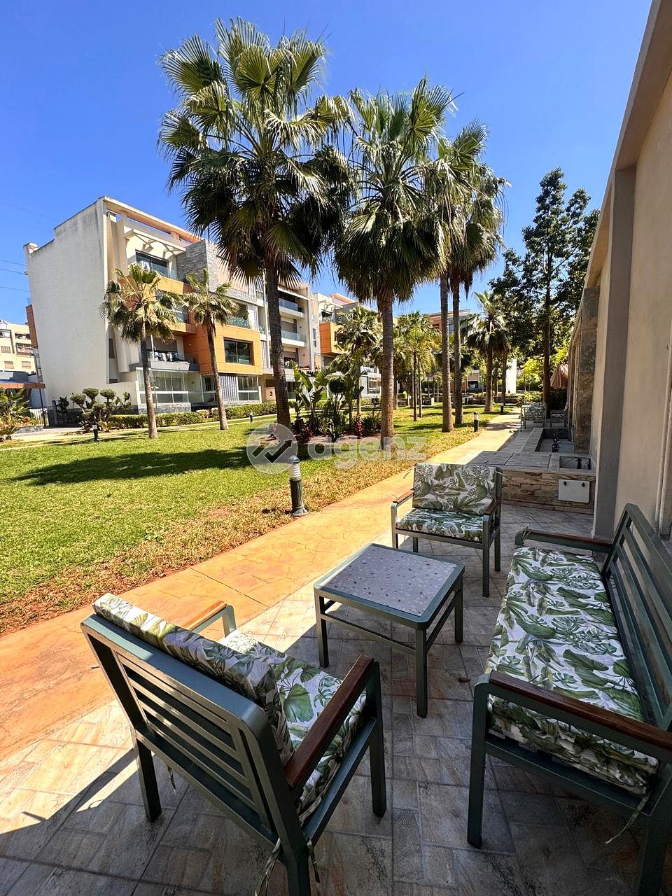 Magnifique Appartement de 3 chambres à louer à Californie - Vue sur jardin - résidence sécurisée  — 2