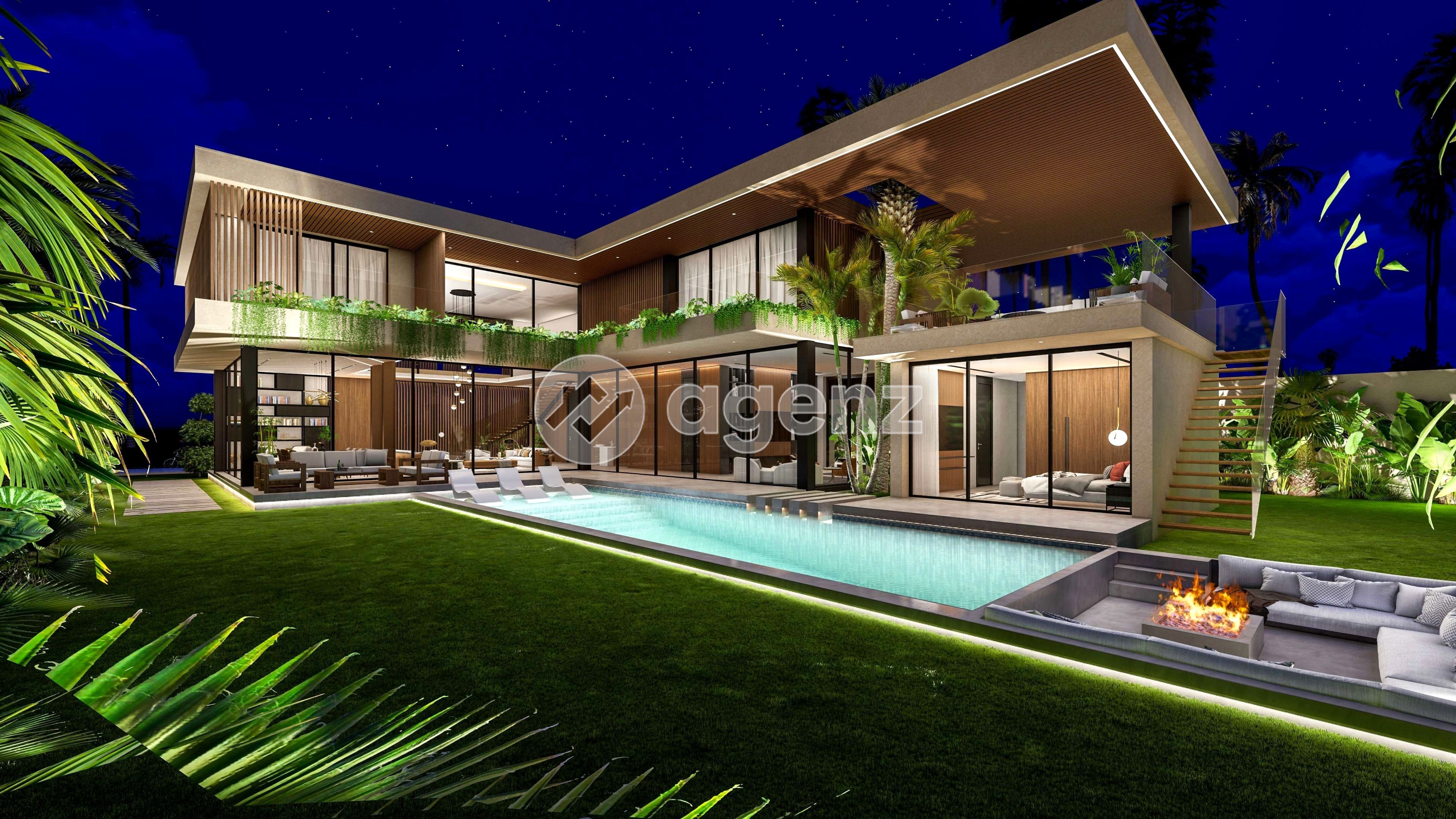 Villa contemporaine de luxe à vendre – Carré du Golf Amelkis Marrakech