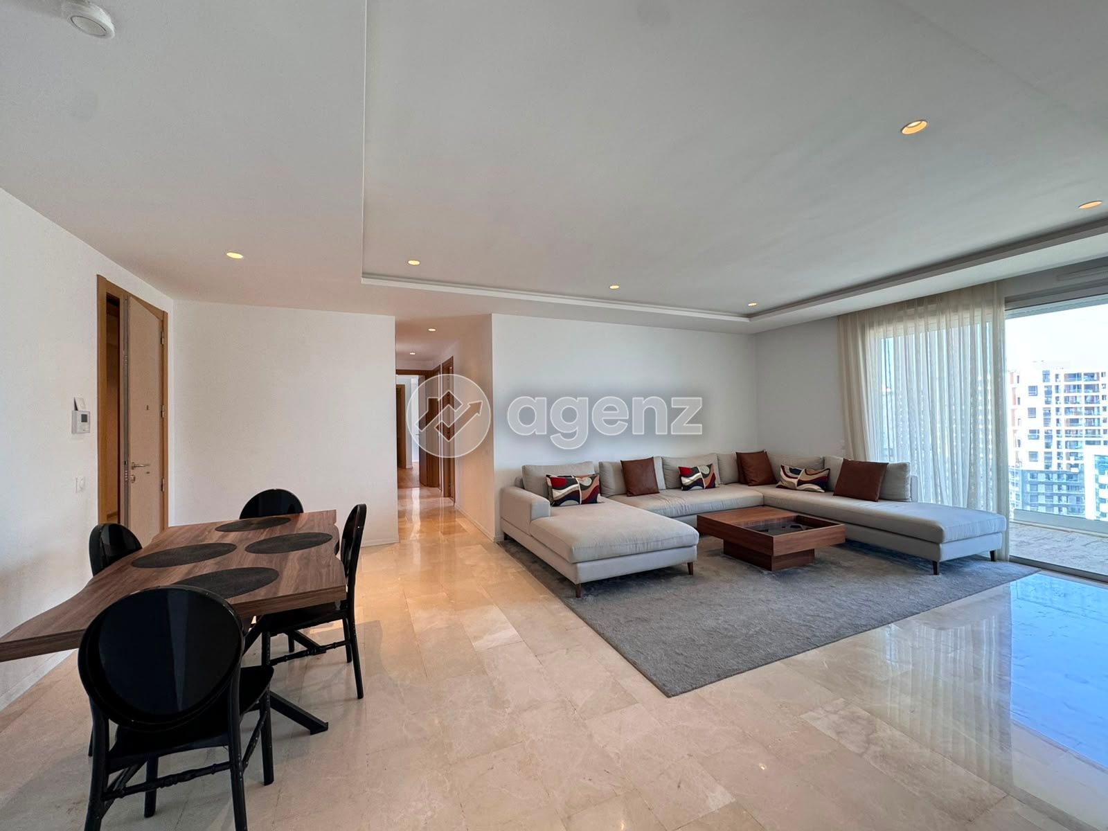 Authentique Appartement de 3 chambres à louer à Casablanca Finance City — 2