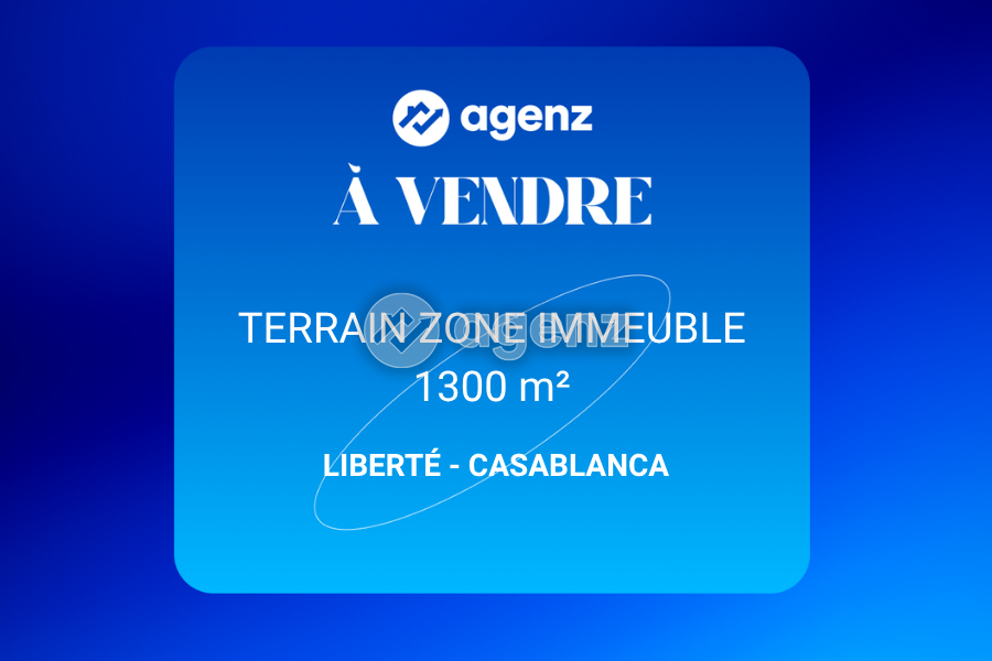 Terrain titré - Zone immeuble