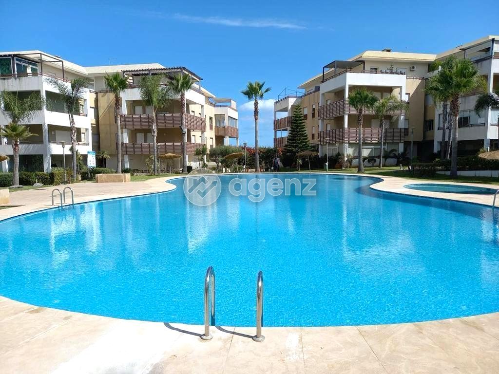 Appartement 100 m² à Oued Cherrat Bouznika | Résidence Armada | Piscine & Tennis